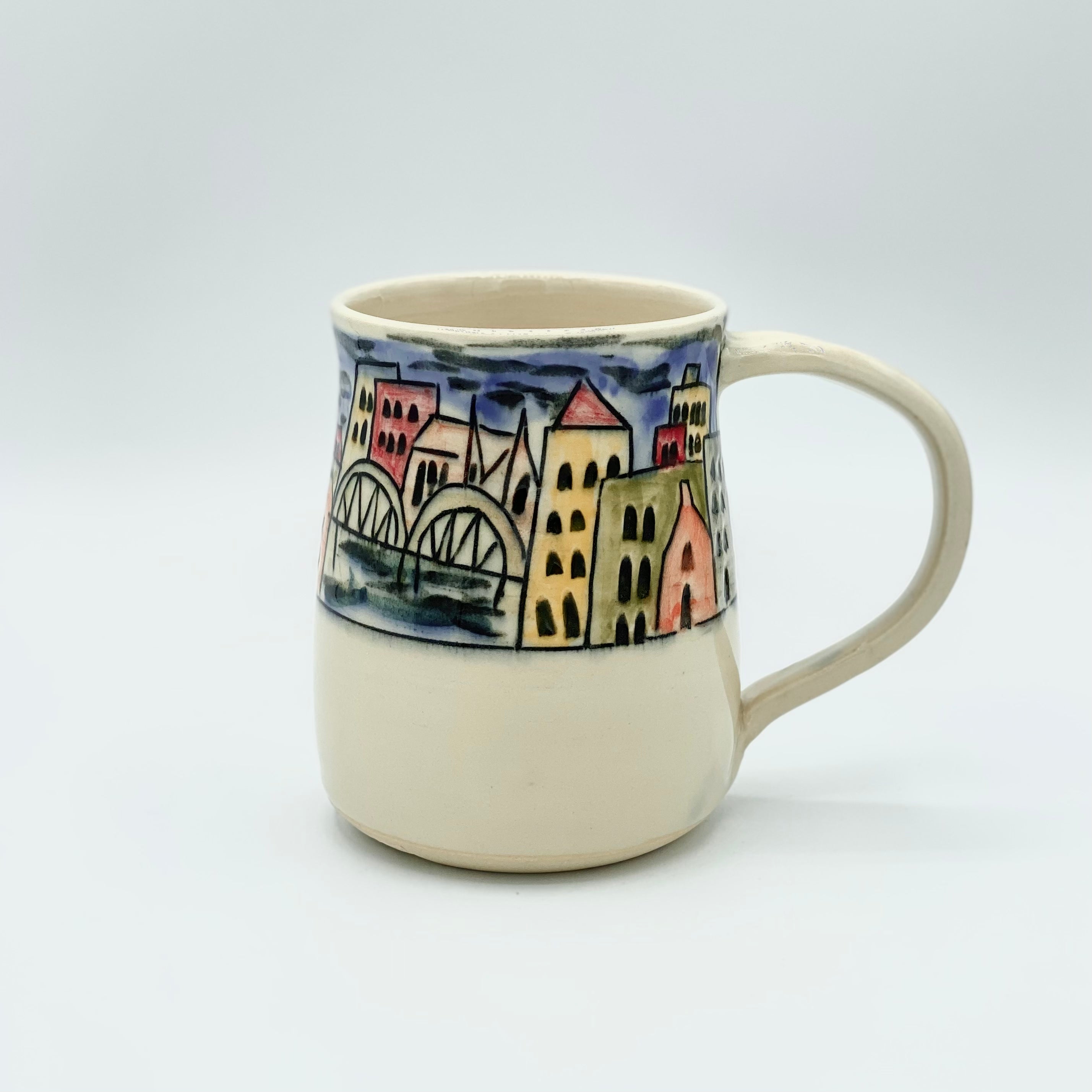 Cityscape Mug by Maru Pottery
