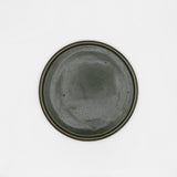 Japonesque Dinner Plate in Olive by MNO Clay