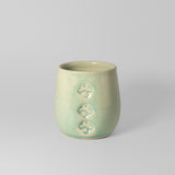 Dimple Tumbler in Jade by Barlicoco Pottery