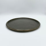 Japonesque Dinner Plate in Olive by MNO Clay