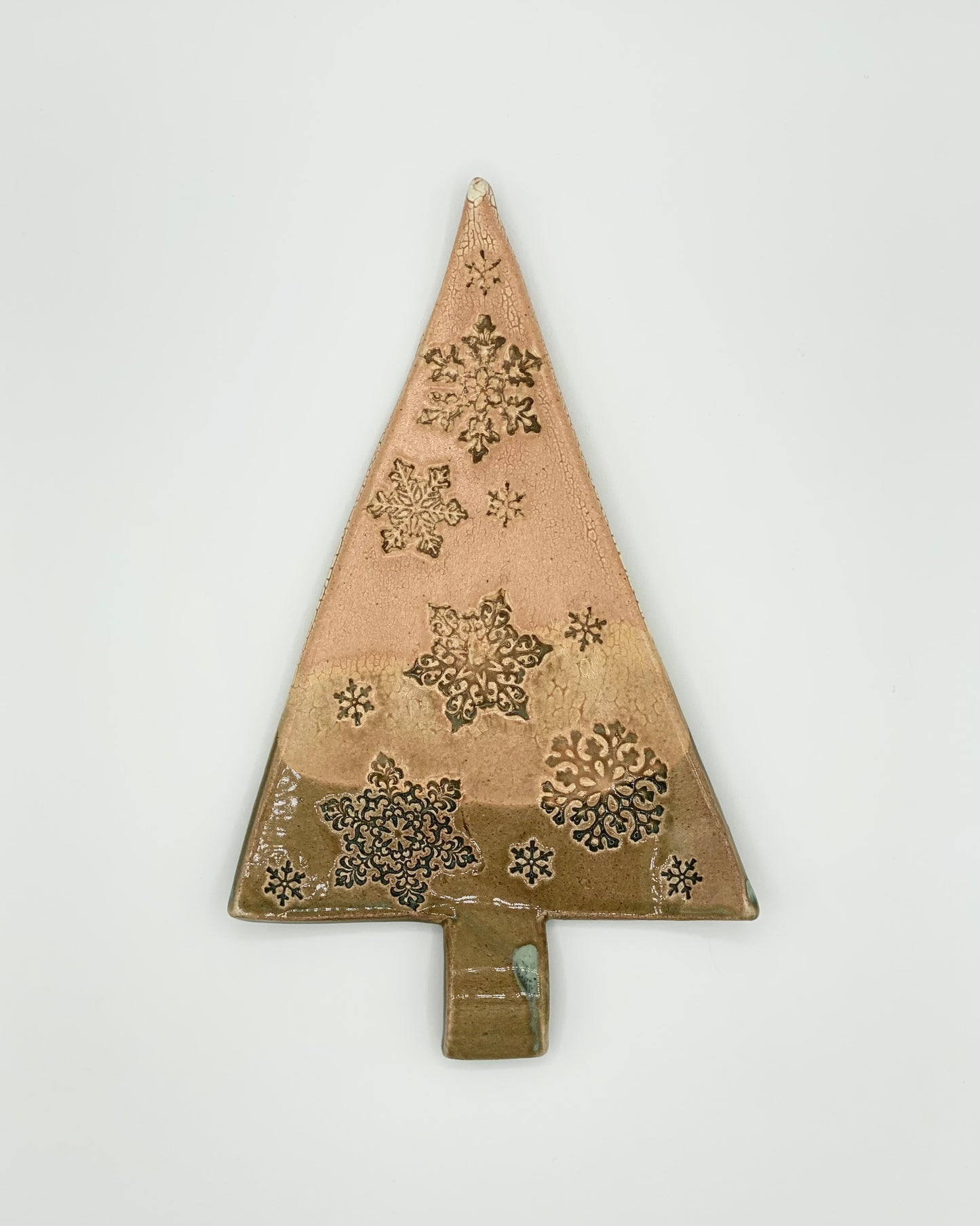 Tree Serving Dish by Tim Isaac Pottery