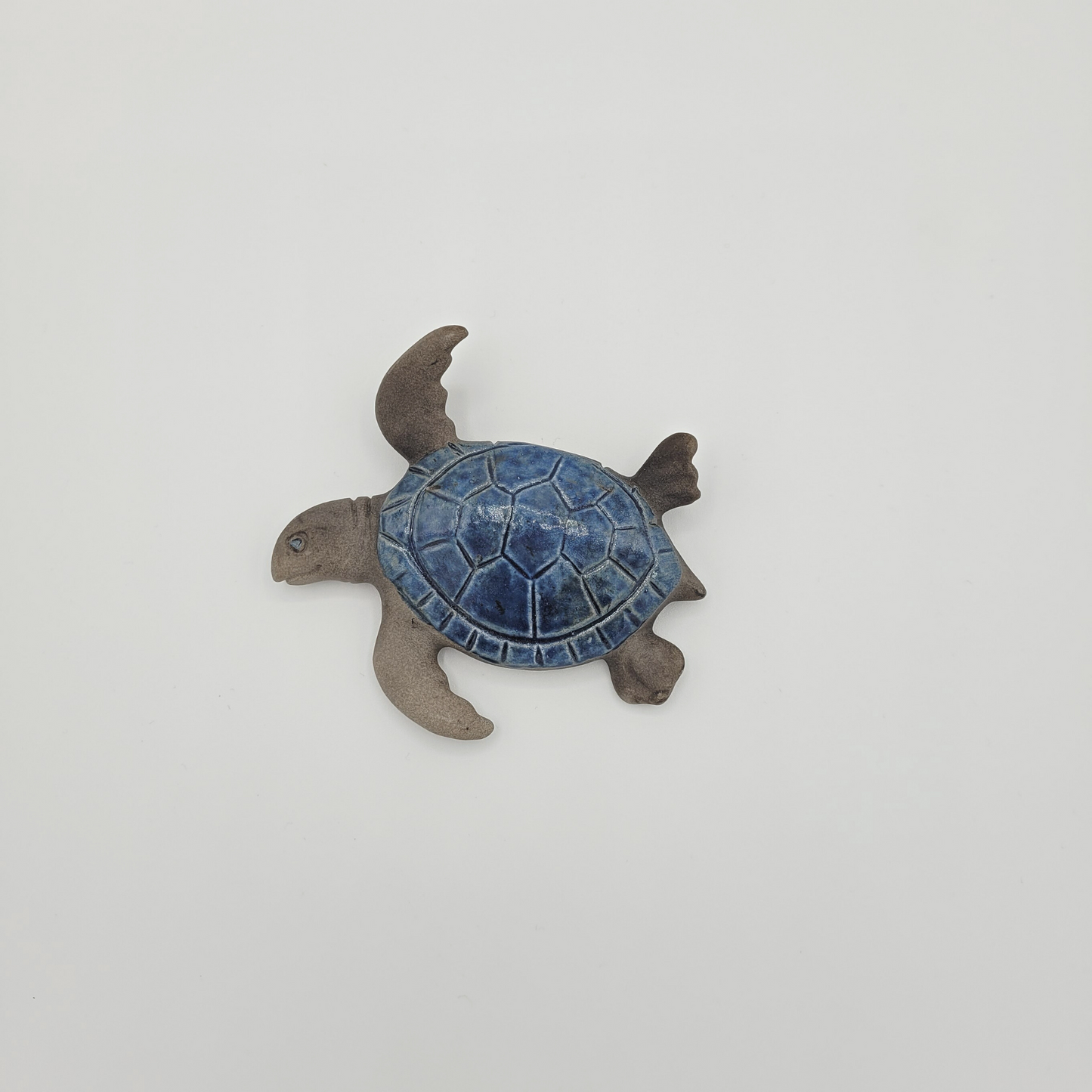 Turtle 4" Raku Wall Ornament