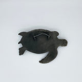 Raku Sea Turtle by Tim Isaac Pottery