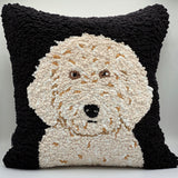 Custom Pet Pillow by Hooked By Heidi