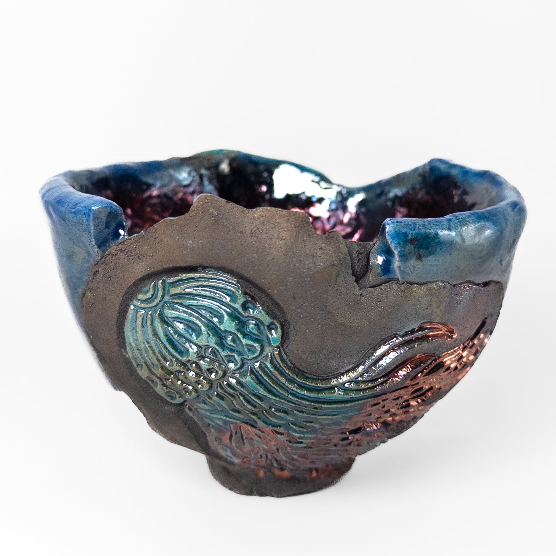 Raku Bowls, Plates, & Boxes