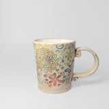 Handbuilt Mug in Multicolour by Moss Hill Pottery