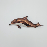 Raku Dolphin by Tim Isaac Pottery