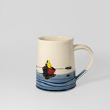 Mug w/ Dory Boat by Eastwood Pottery