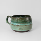 Latte Cup in Sea Green by Nu Ceramics