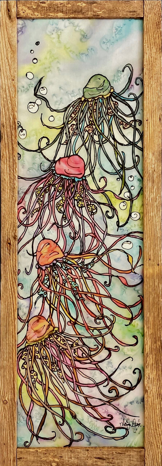 Jellyfish by Marilyn Cook Silk
