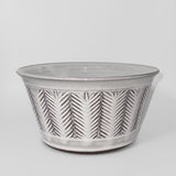 Salad Bowl in White by Gena Denning