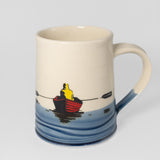 Mug w/ Dory Boat by Eastwood Pottery