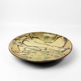 "Solitude" Picture Plate by Hazama Pottery
