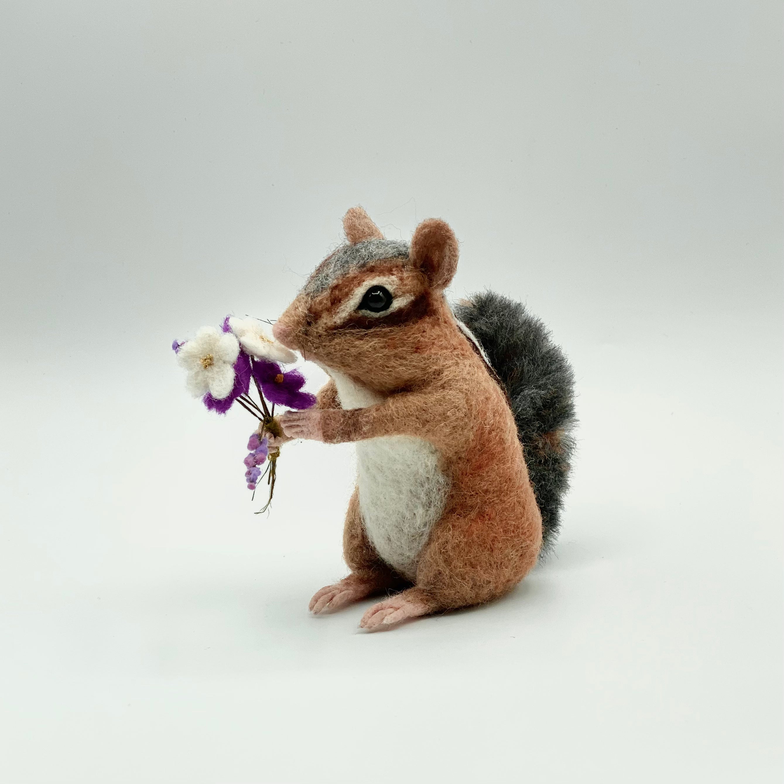 Chipmunk w/ Bouquet by Nikki Langley – The Artisan District