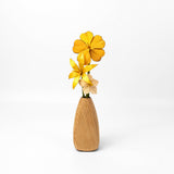 Hanging Yellow Bouquet w/ Maple Vase by Adam McNamara