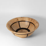 Birdseye Maple & Walnut Bowl #117 by Val DesJardins