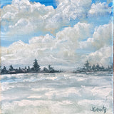 "Gentle Clouds Reflected" by Jane Geurts