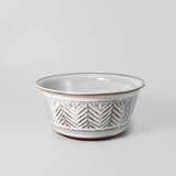 Cereal Bowl in White by Gena Denning Pottery