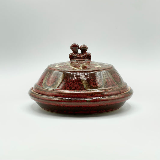 Butter Dish by Juggler’s Cove Pottery