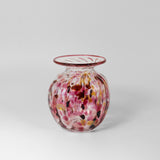 Mini Vase in Rose Wine Cranberry by Glass Roots