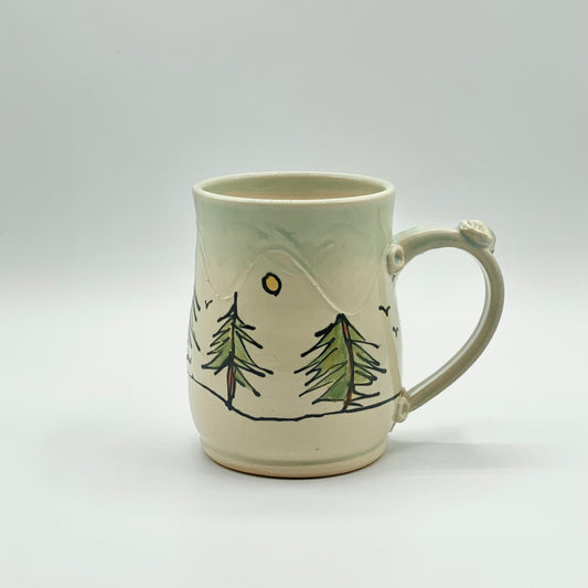 Tree Mug by Barlicoco Pottery