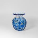 Mini Vase in Wild Eyes Bright Blue by Glass Roots