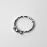 Mermaid Rope Ring by The Martian Metalsmith