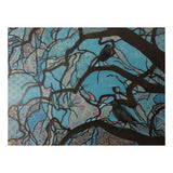 "Blackbirds in an Oak Tree III" by Donna Rawlins Sharpe
