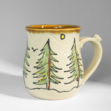 Tree Mug in Jade by Barlicoco Pottery