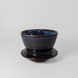 Coffee Drip Pourer in Blue by Christopher Doiron Pottery