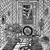 “Spinning Flax into Gold” by Suzan Carsley