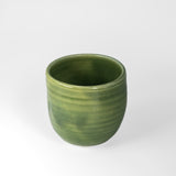 Tumbler in Green by Poterie Ginette Arsenault