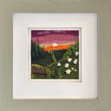 “Sunset with Sheep” by Nikki Langley