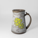 Beer Stein w/ Hops by MacKinley Ceramics