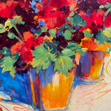 "Geraniums" by Louise Baker