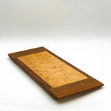 Birdseye Maple & Walnut Charcuterie Board #102 by Val DesJardins