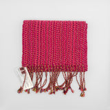 Handwoven Pink “Barbie” Scarf by Loominations