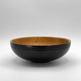 Ebonized Oak Bowl #1002 by Val DesJardins