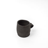 Japonesque Espresso Cup in Black Porcelain by MNO Clay