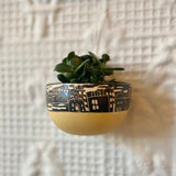 Wall Planter w/ Cityscape by Maru Pottery