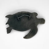 Raku Sea Turtle by Tim Isaac Pottery