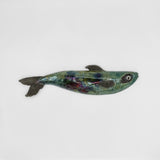 Raku Mackerel by Tim Isaac Pottery