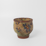 Sake Cup in Blue Morning Glory by Hazama Pottery