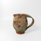Enameled Mug in Asagao by Hazama Pottery
