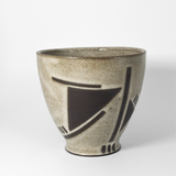 Deco Bowl in Stone White by Nu Ceramics