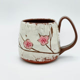 Mug w/ Cherry Blossom by Button Pottery