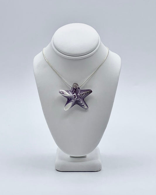 Starfish Pendant by Wildabout Wampum