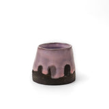 Japonesque Wine Cup in Black Porcelain & Pink by MNO Clay