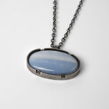 Pendant w/ Owyhee Opal by Five Crows Silver