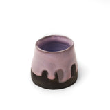 Japonesque Wine Cup in Black Porcelain & Pink by MNO Clay